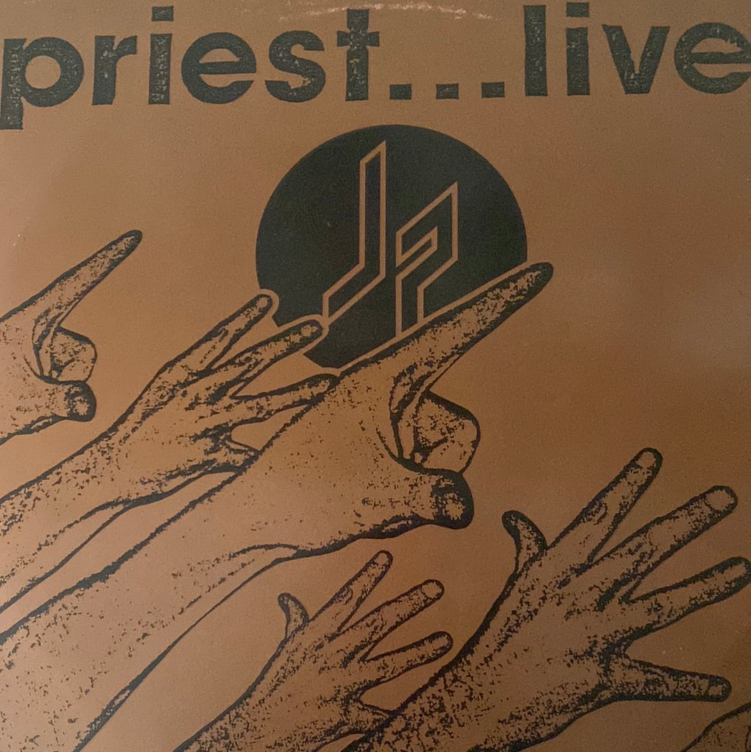 Double Vinyle Juda priest-Priest…live!