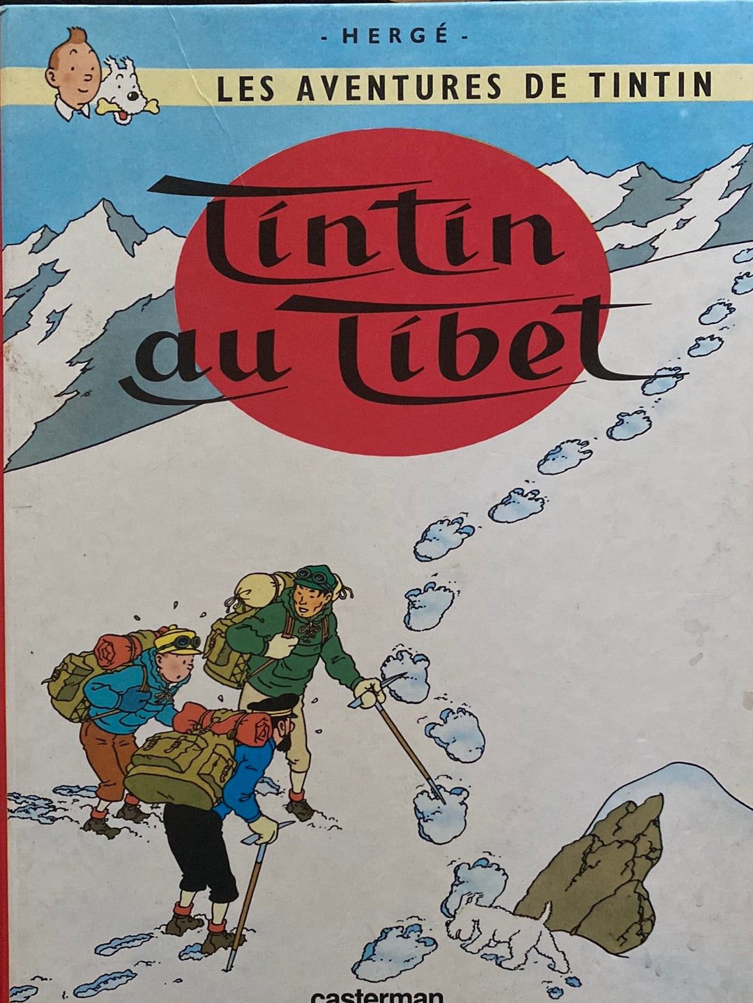 BD Tintin au Tibet - Hergé