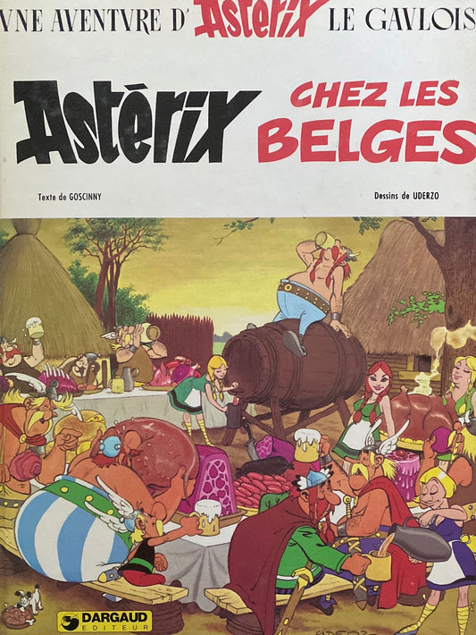 BD Astérix chez les belges - Goscinny