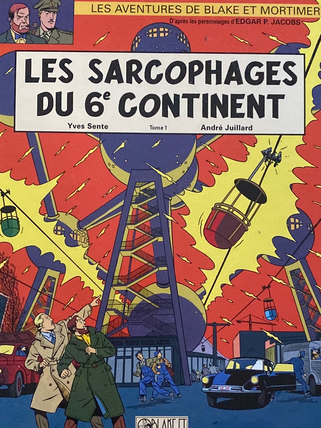 BD Blake et Mortimer T16 - Sente